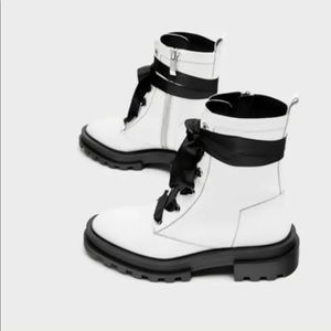 ISO: Zara white boots
